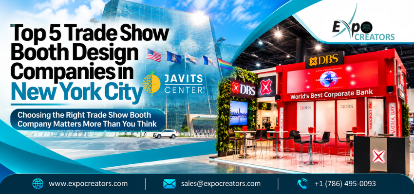 Top 5 Trade Show Booth Design Companies in New York City
