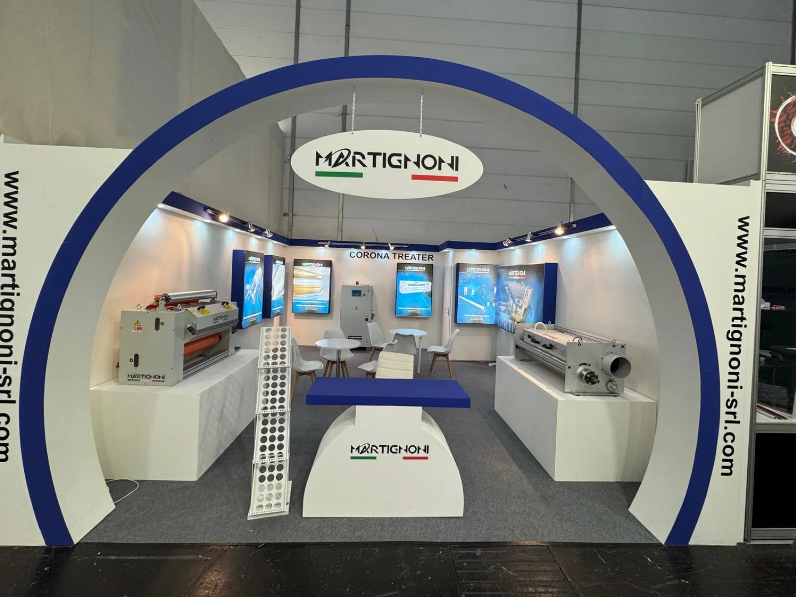 Martignoni exhibition booth at K Show 2025, Düsseldorf, Germany