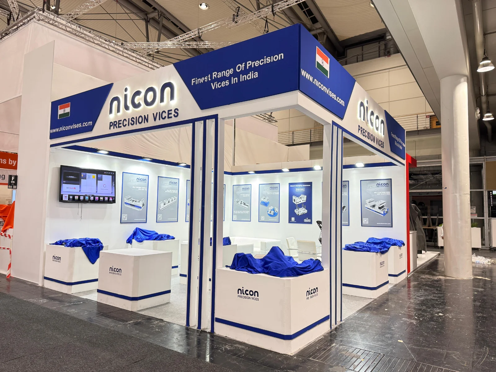 Nicon exhibition stand at EMO 2025, Hanover, Germany