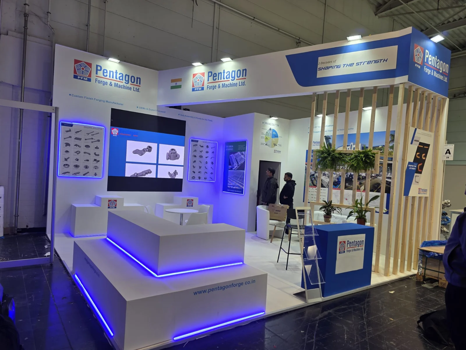 Pentagon exhibition booth at AGRITECHNICA 2025, Hannover, Germany