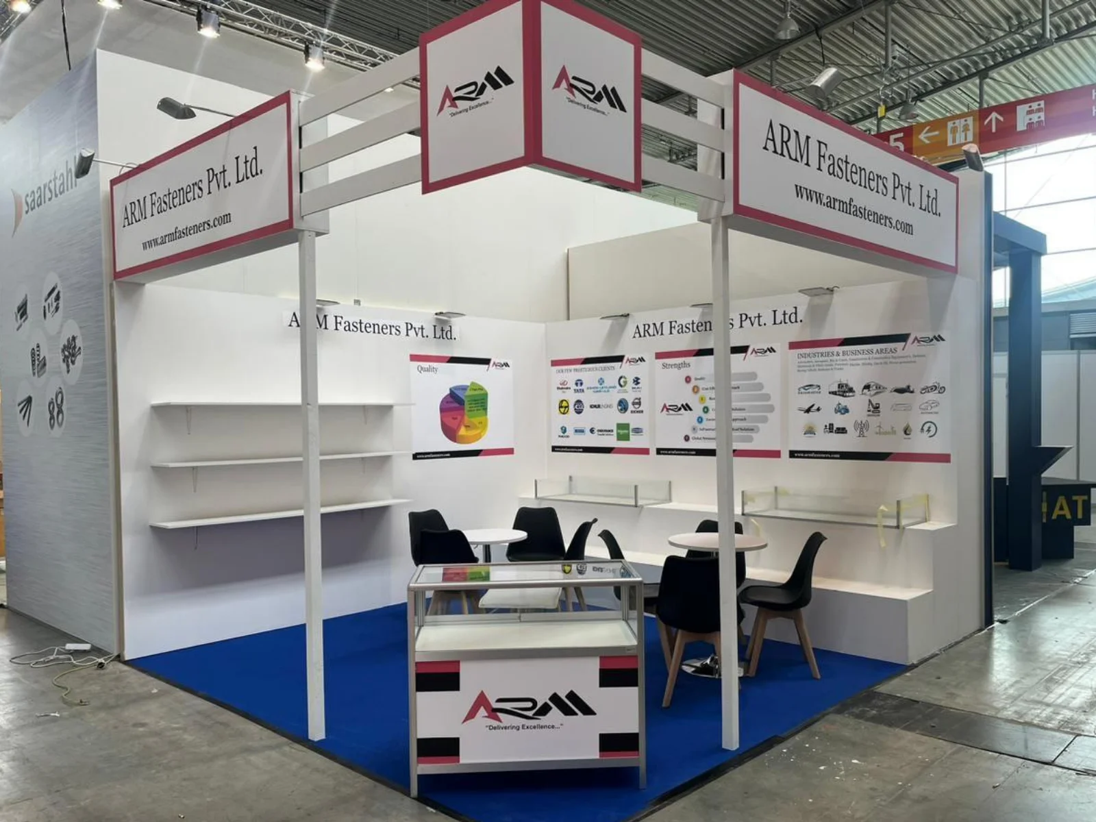 ARM exhibition booth at Fastener Fair Global 2023