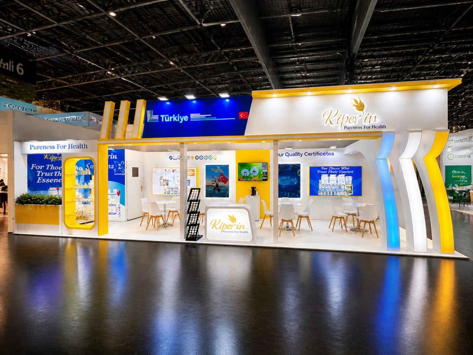 Vitafoods Europe Exhibition Booth Builder, Barcelona, Spain