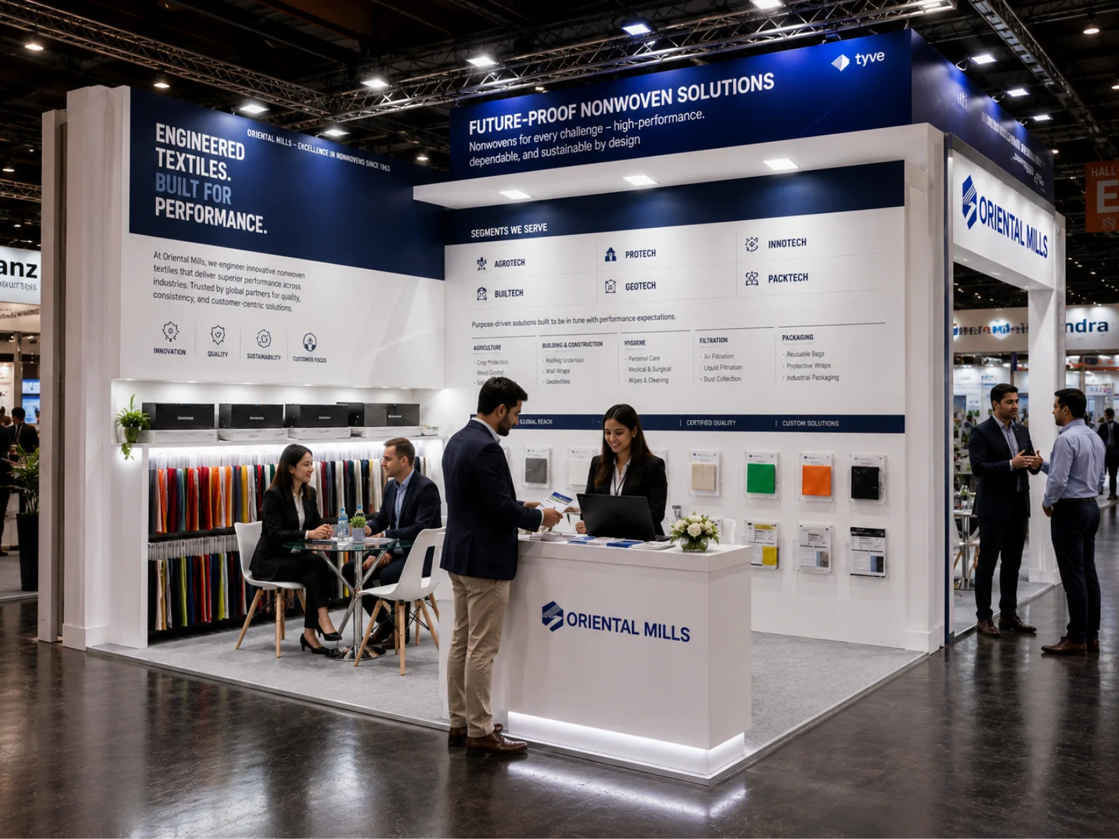 Techtextil Exhibition Stand Builder, Germany