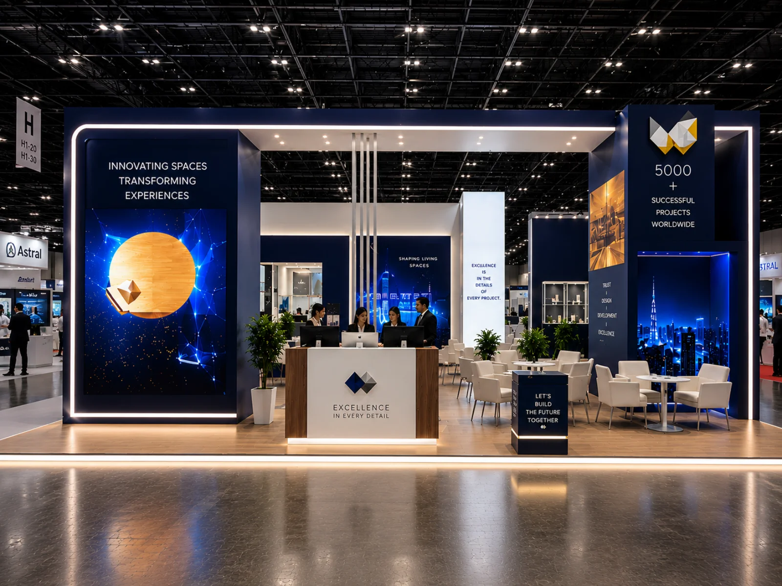 JCK Show Booth builder Las Vegas, USA