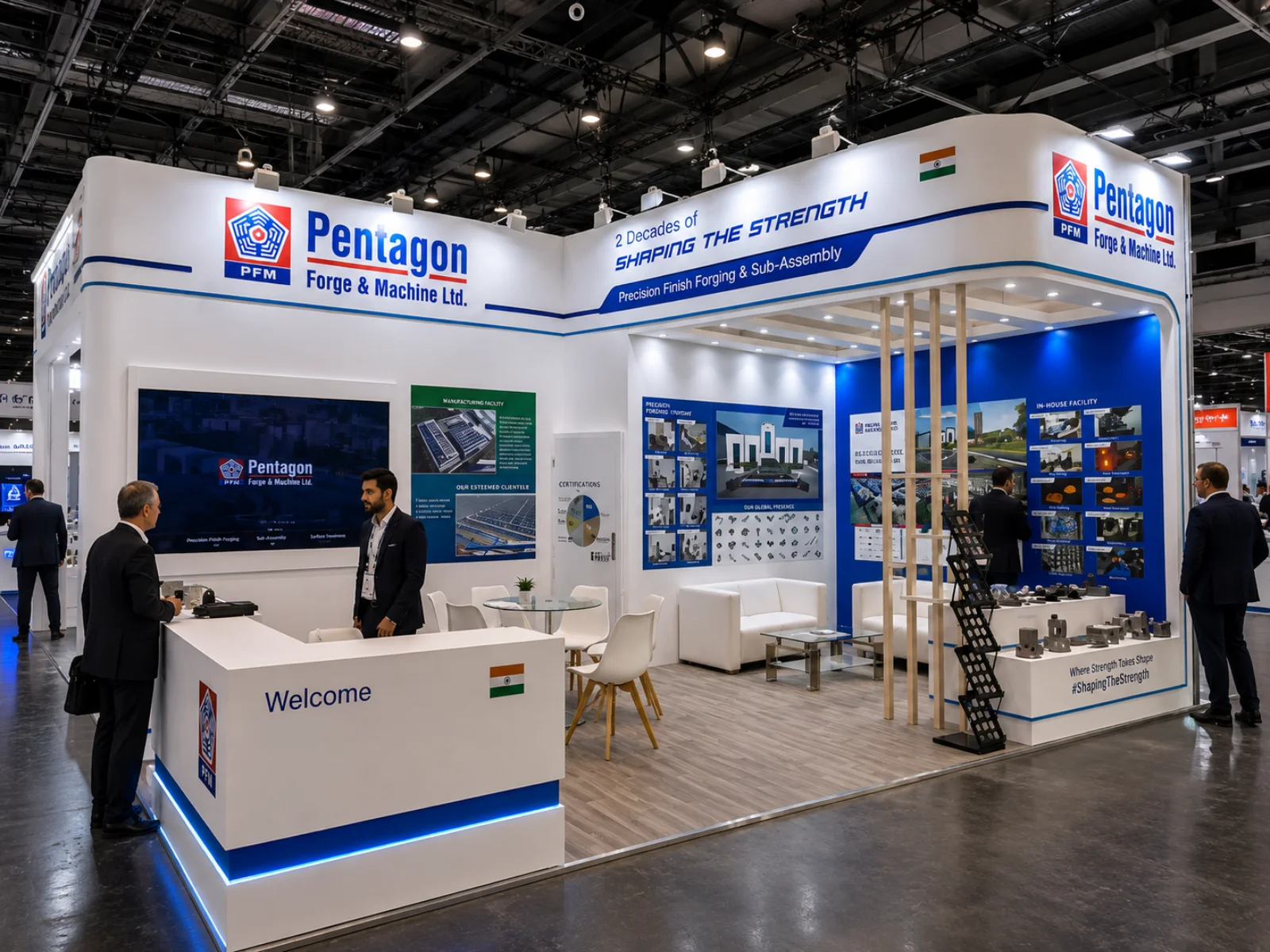 Pentagon Forge & Machine Ltd. At CastForge 2026 Messe Stuttgart Germany